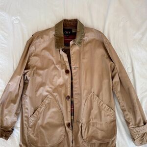 J. Crew Men's Barn Chore Coat, Flannel Lined